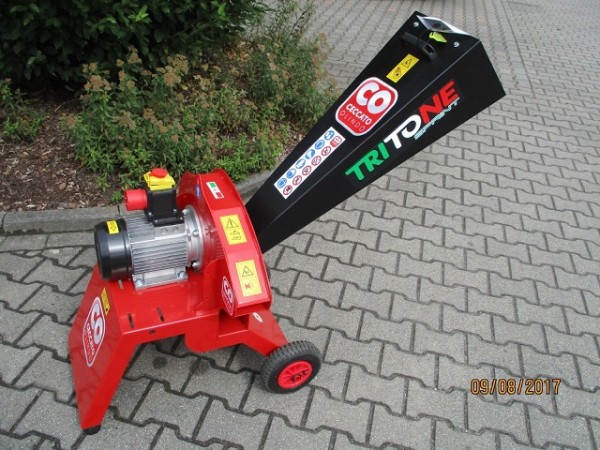 Greenbase Elektro Gartenhacksler Tritone 400 V Rampelmann Spliethoff Motorgerate Shop